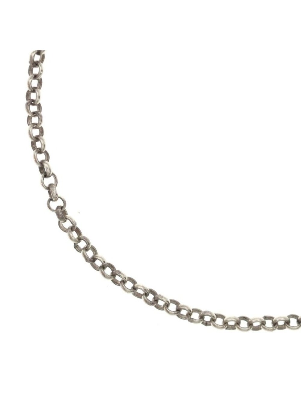 Chrome Hearts Neckchain Roll Chain Necklace Silver
